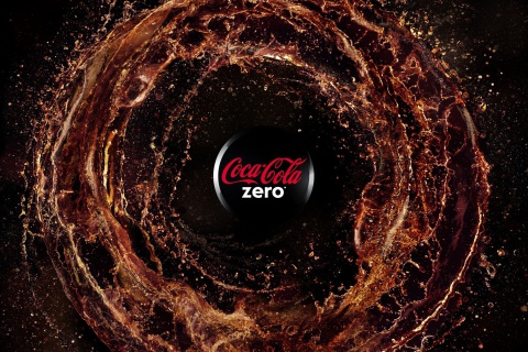 Screenshot №1 pro téma Coca Cola Zero - Diet and Sugar Free 480x320