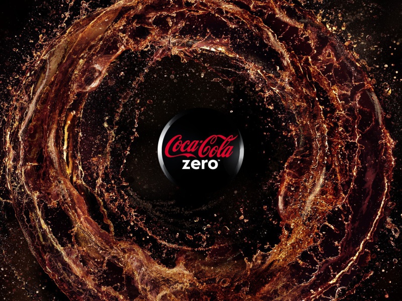 Das Coca Cola Zero - Diet and Sugar Free Wallpaper 800x600