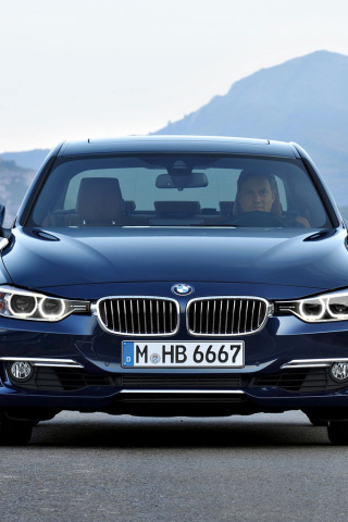 BMW 328i F30 wallpaper 320x480