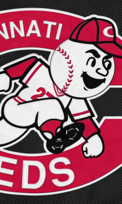 Sfondi Cincinnati Reds from League Baseball 240x400