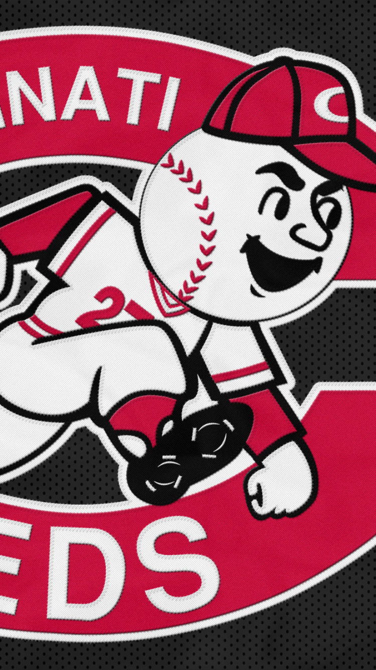Sfondi Cincinnati Reds from League Baseball 750x1334