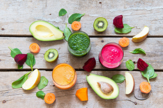 Flat lay Fruits - Obrázkek zdarma 