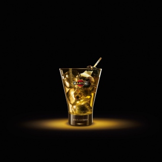 Martini Gold - Obrázkek zdarma pro iPad