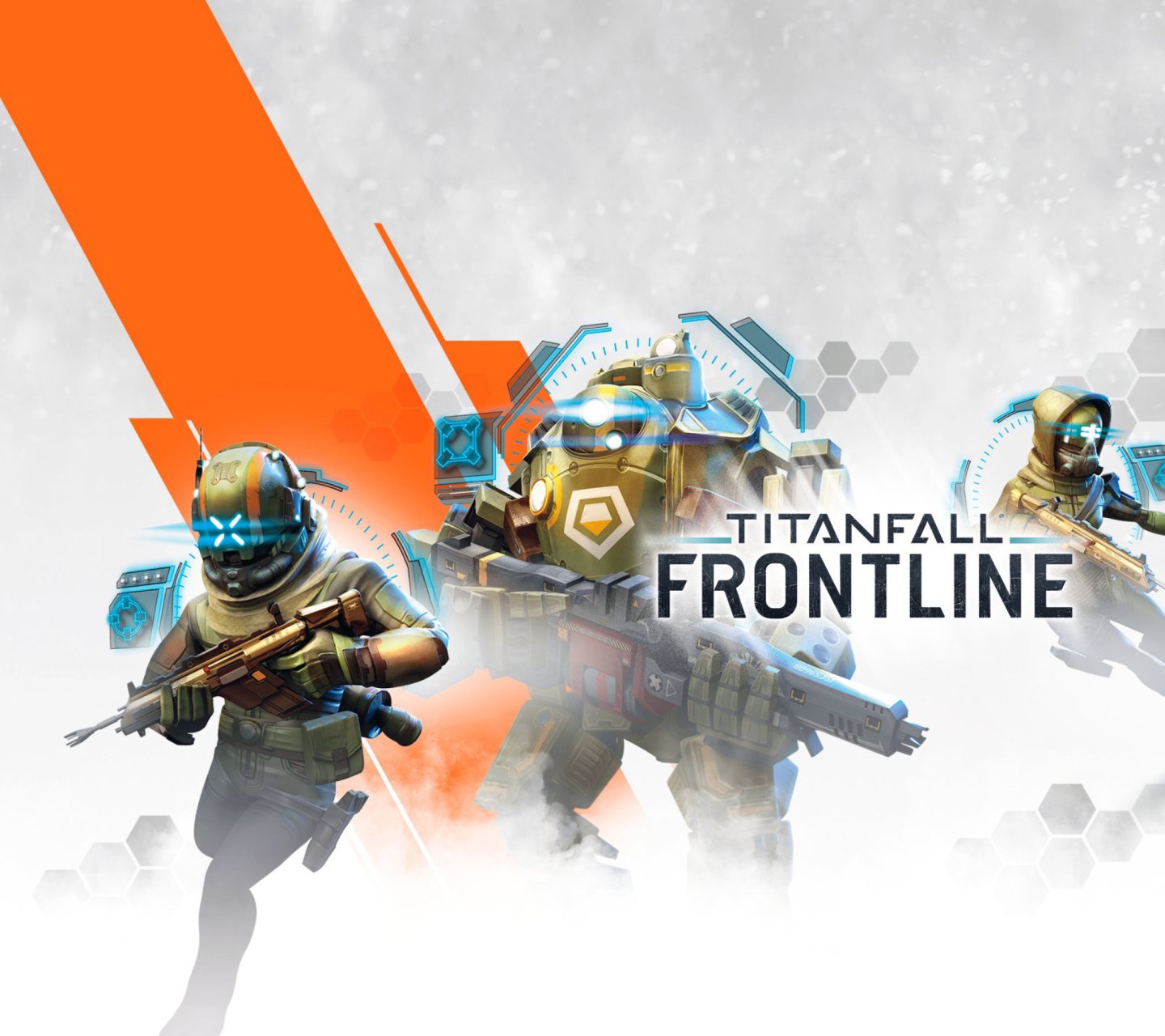 Titanfall Frontline Mobile Phone Game wallpaper 1440x1280