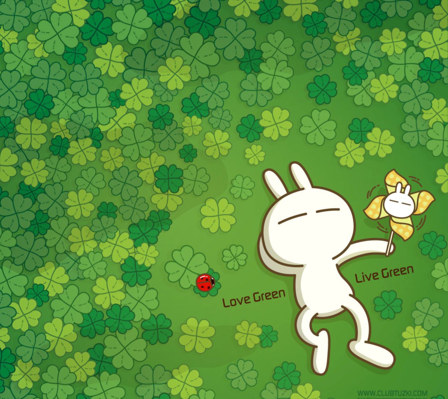 Screenshot №1 pro téma Love Green 1440x1280