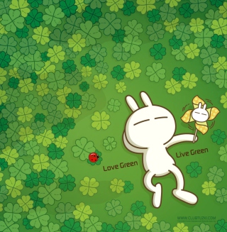 Love Green - Obrázkek zdarma pro iPad 3