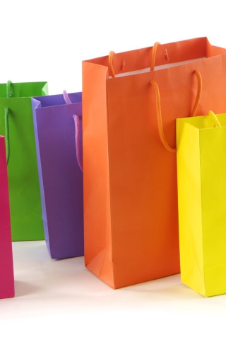 Обои Shopping Bags 320x480