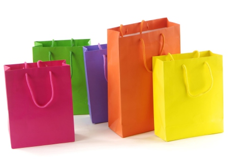 Обои Shopping Bags 480x320