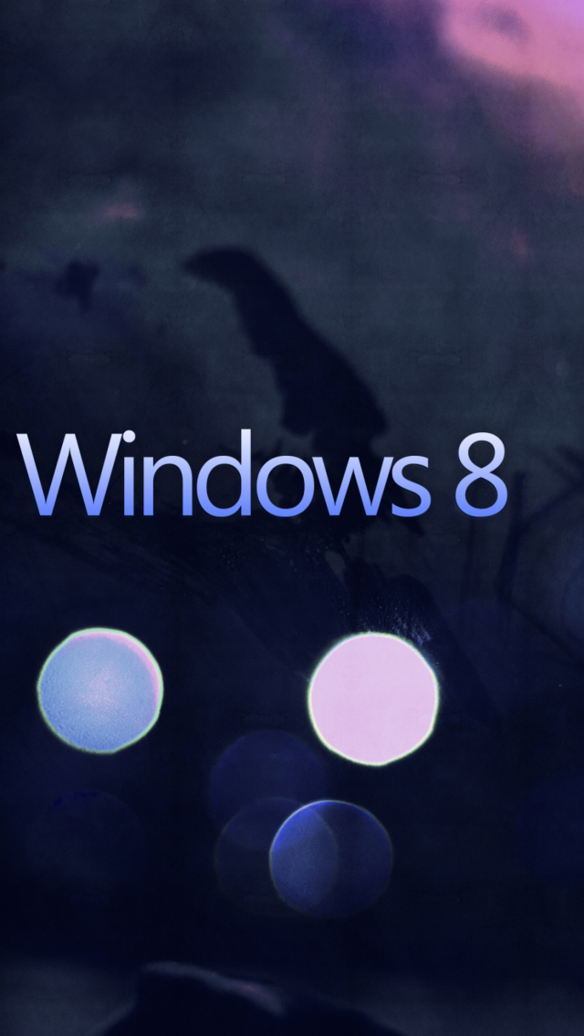 Das Windows 8 - Hi-Tech Wallpaper 640x1136