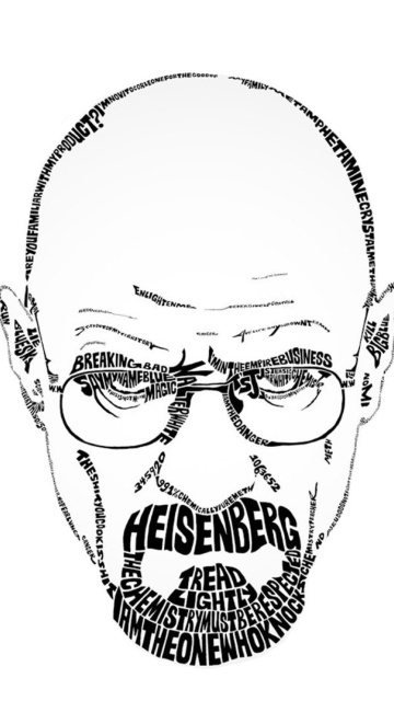 Обои Breaking Bad Walter White 360x640