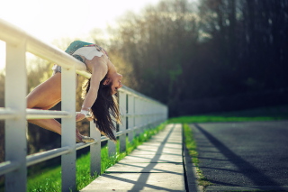 Gymnastics At Fresh Air - Obrázkek zdarma 