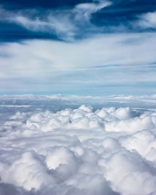 Fondo de pantalla Above Clouds 176x220