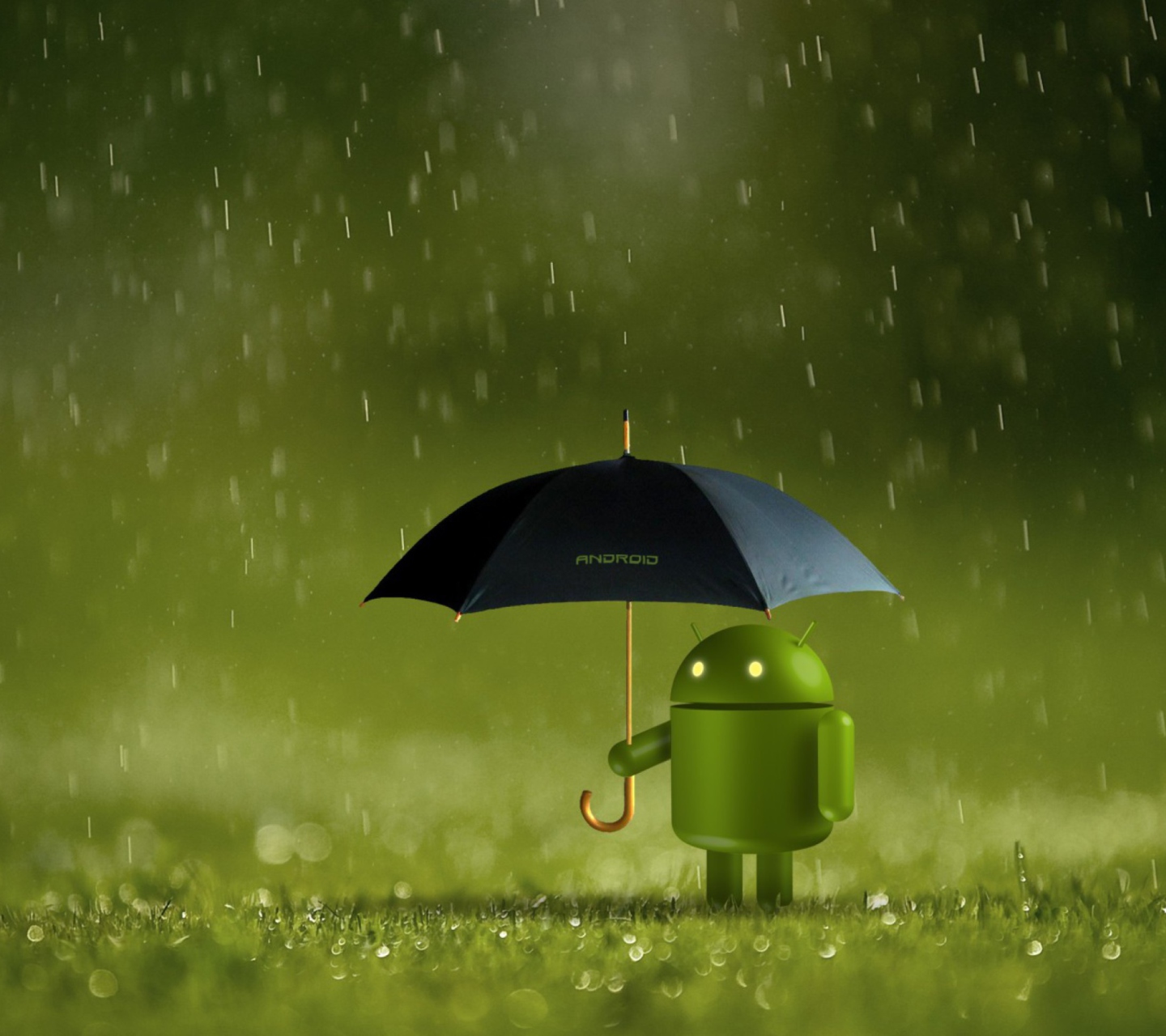 Screenshot №1 pro téma Android Rain 1440x1280