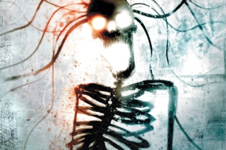 Skull - Obrázkek zdarma pro Motorola DROID