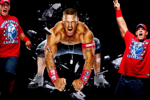 Обои John Cena 480x320