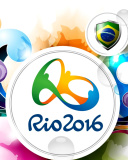 Обои Olympic Games Rio 2016 128x160
