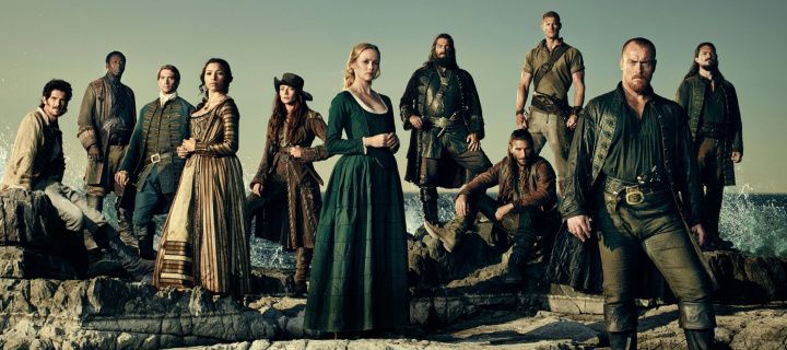 Das Black Sails TV Series 4 Season Wallpaper 720x320