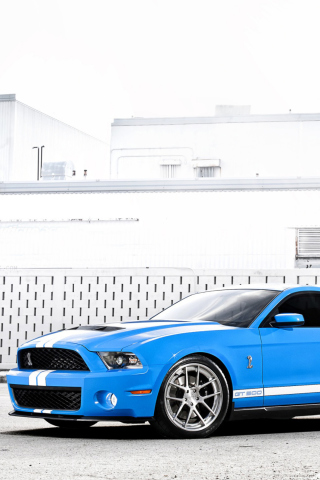 Fondo de pantalla Ford Mustang Shelby Cobra Gt 500 320x480