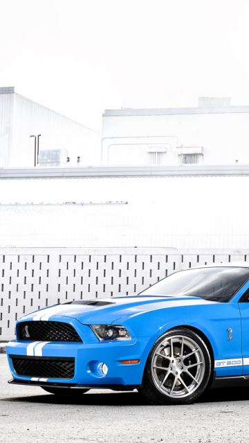 Screenshot №1 pro téma Ford Mustang Shelby Cobra Gt 500 360x640