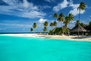 Bungalow Hotel and Villa on Maldives Wallpaper for Android, iPhone and iPad