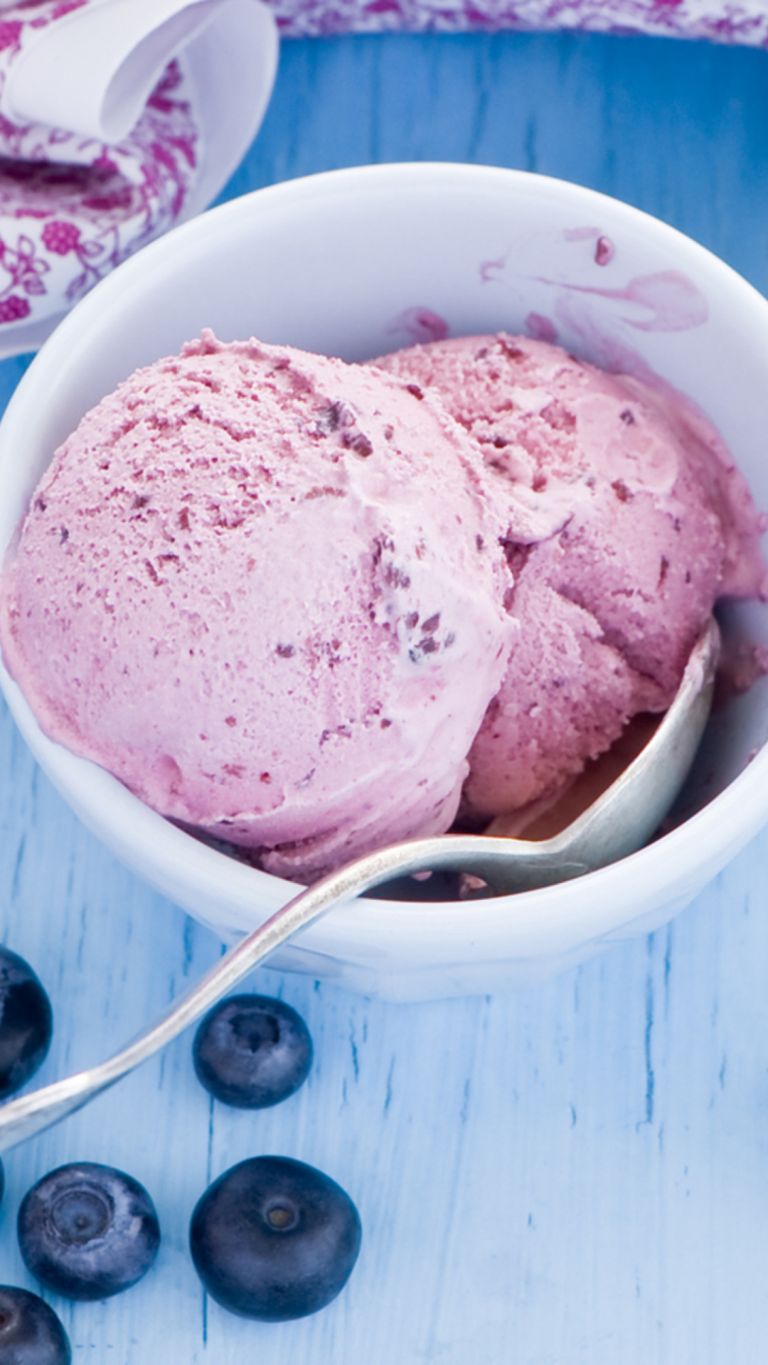 Das Berry Ice Cream Wallpaper 1080x1920