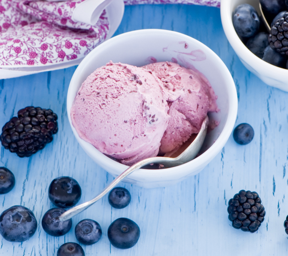 Berry Ice Cream wallpaper 960x854