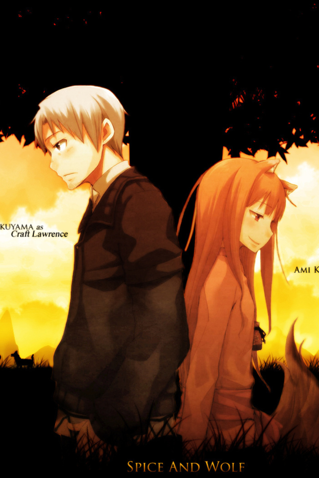Das Spice And Wolf Wallpaper 640x960
