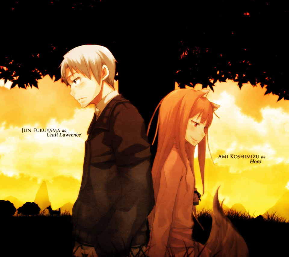 Spice And Wolf wallpaper 960x854