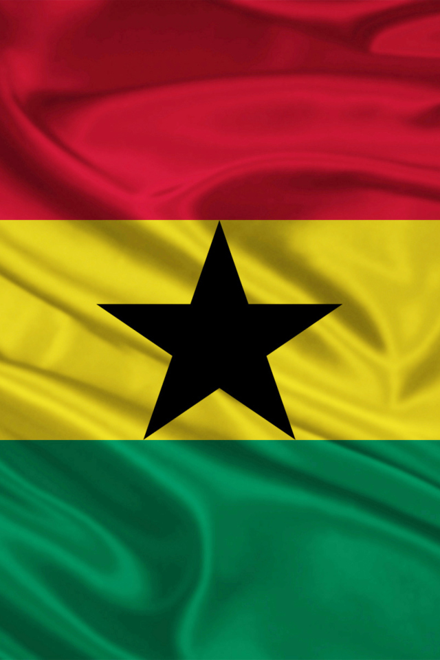 Screenshot №1 pro téma Ghana Flag 640x960