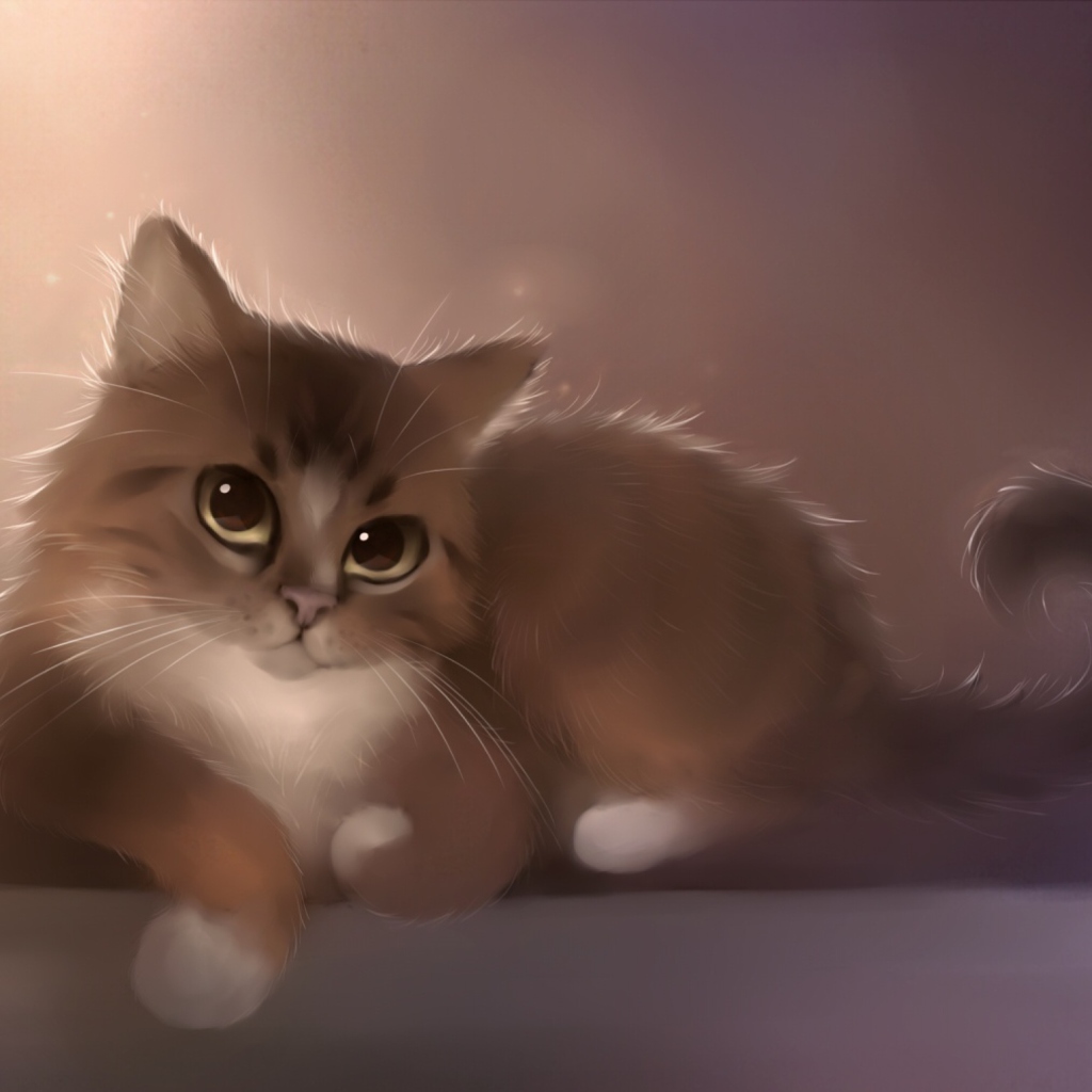 Screenshot №1 pro téma Good Kitty Painting 1024x1024