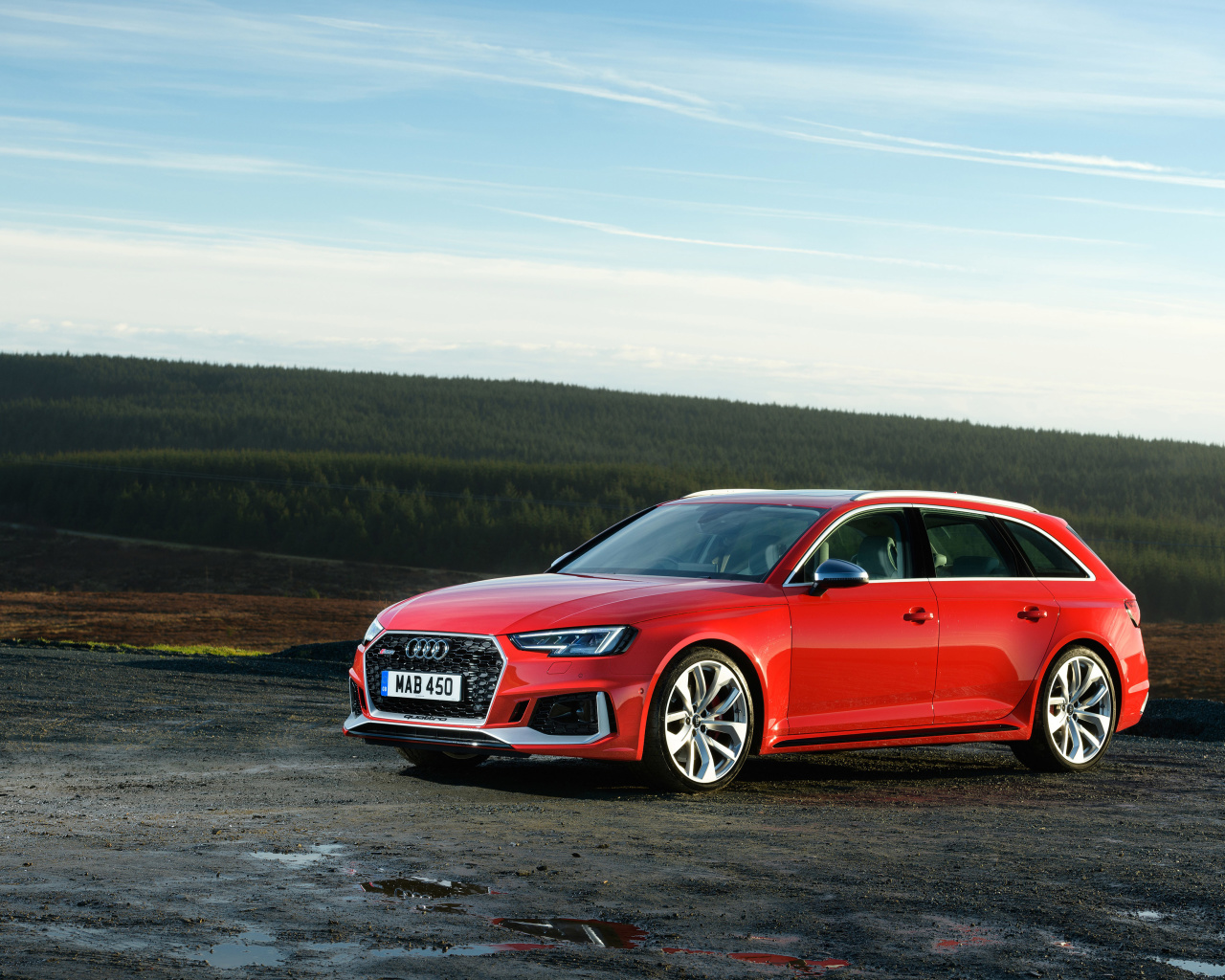 Audi RS4 Avant 2018 wallpaper 1280x1024