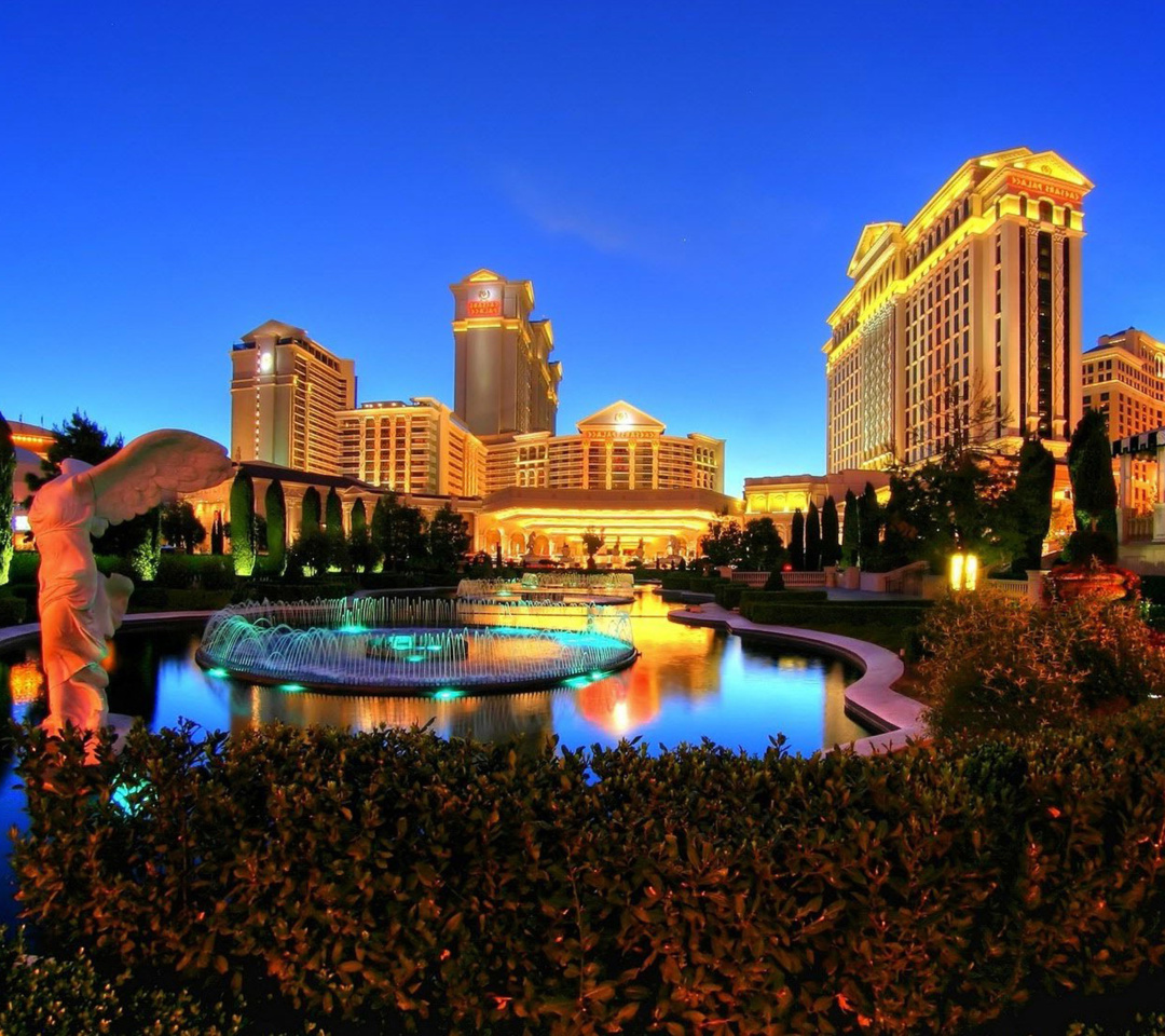 Das Caesars Palace Las Vegas Hotel Wallpaper 1080x960