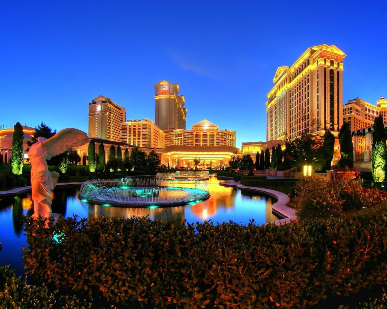 Das Caesars Palace Las Vegas Hotel Wallpaper 1280x1024