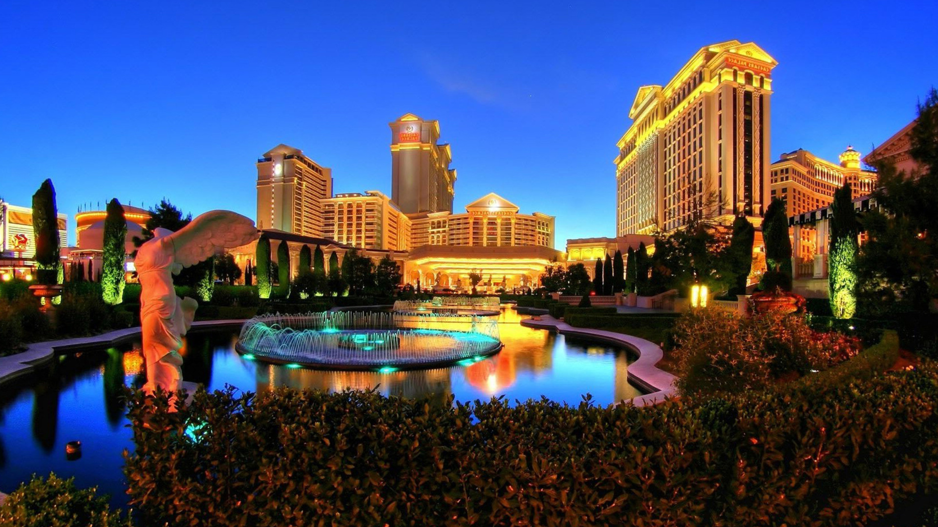 Fondo de pantalla Caesars Palace Las Vegas Hotel 1920x1080