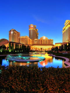 Обои Caesars Palace Las Vegas Hotel 240x320