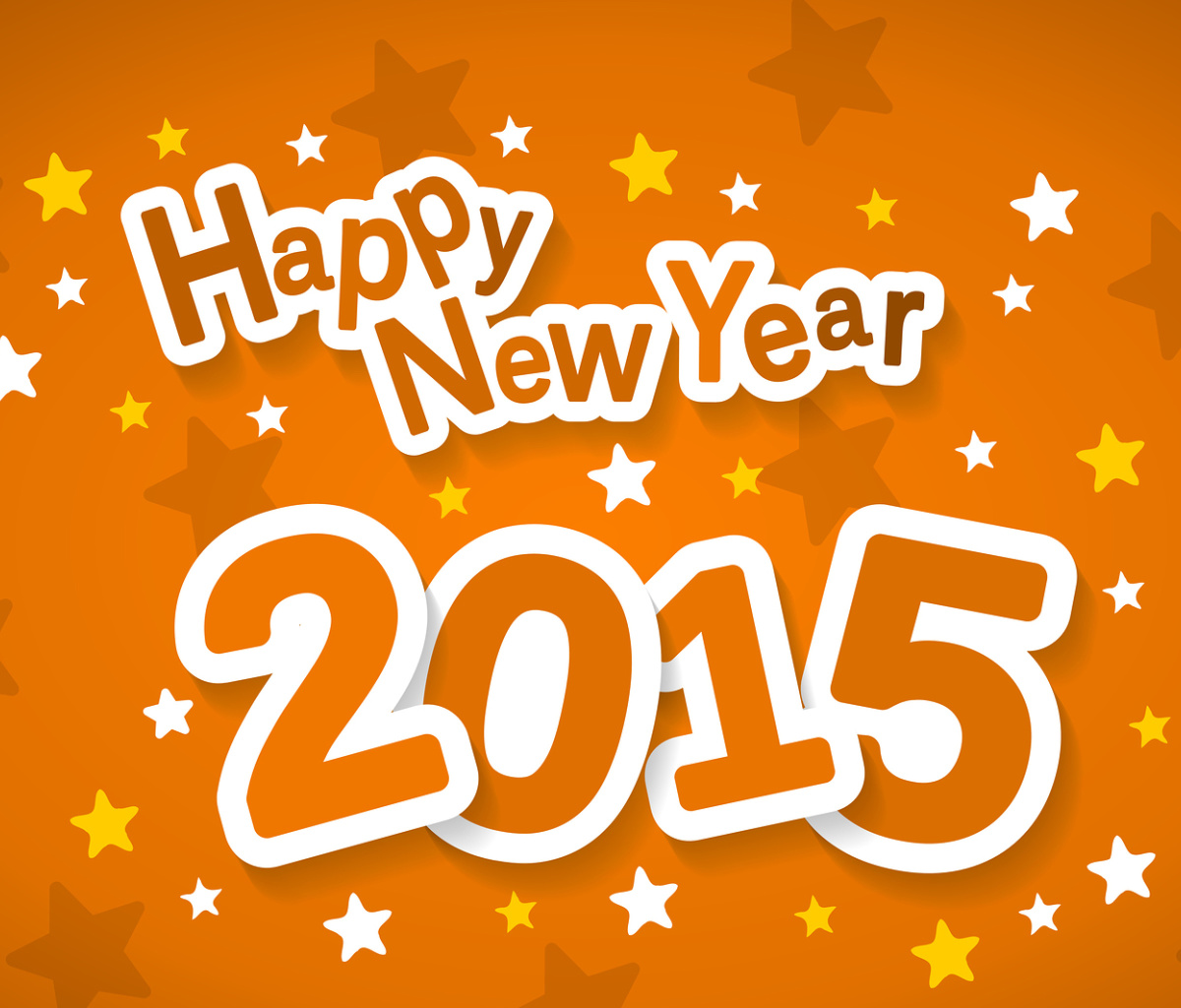 Happy New Year 2015 wallpaper 1200x1024