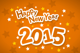Happy New Year 2015 - Obrázkek zdarma pro Motorola DROID