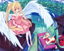 Fondo de pantalla Anime Angels 220x176