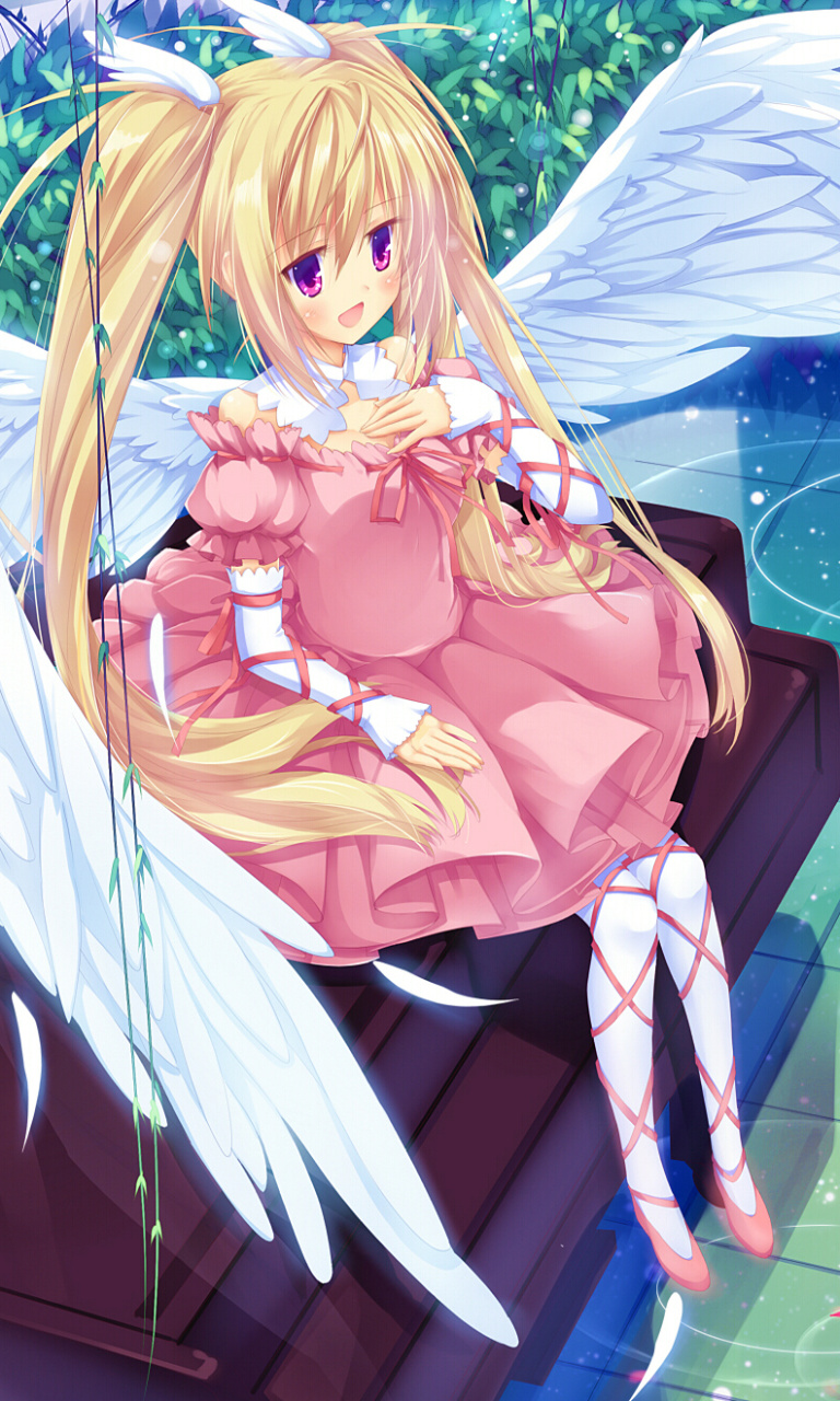 Screenshot №1 pro téma Anime Angels 768x1280