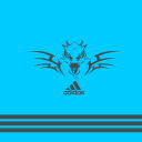 Screenshot №1 pro téma Adidas Blue Background 128x128