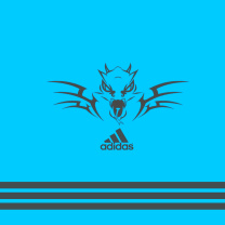 Screenshot №1 pro téma Adidas Blue Background 208x208