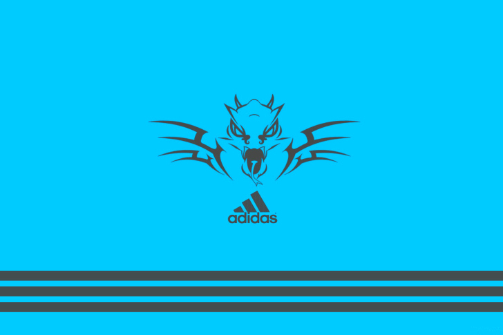 Adidas Blue Background wallpaper