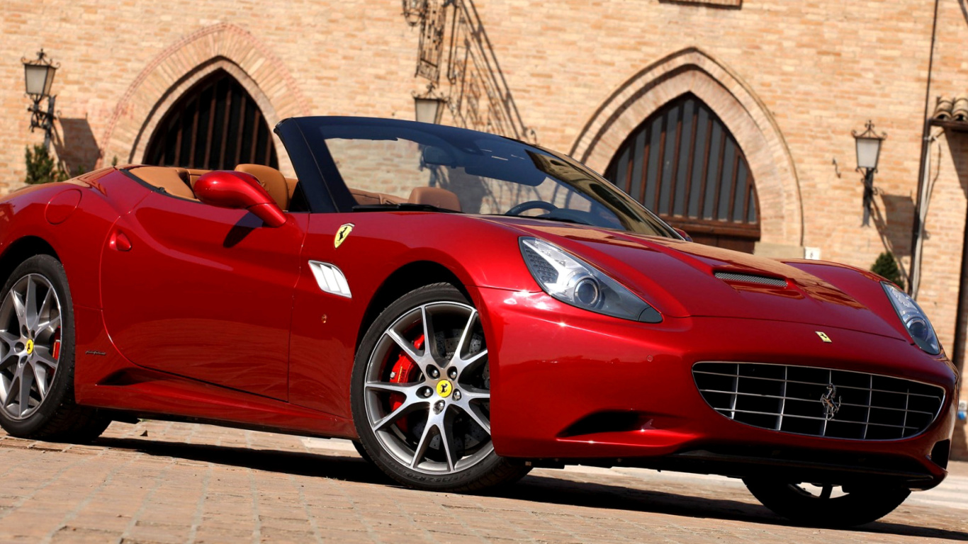 Sfondi Ferrari California T Super Car 1366x768