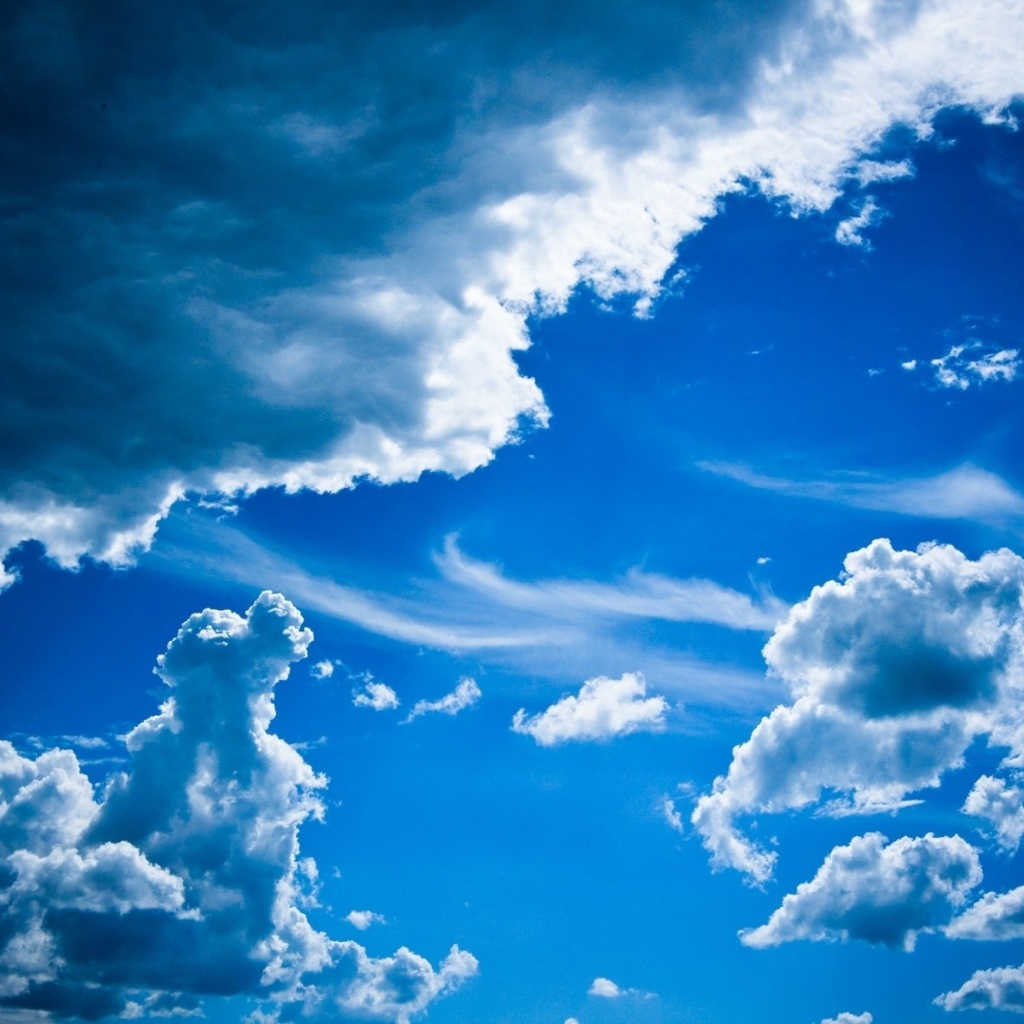 Blue Sky And Clouds screenshot #1 1024x1024