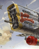 Battle Sandwich Airplane screenshot #1 128x160