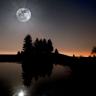 Moonlight - Obrázkek zdarma pro iPad 2
