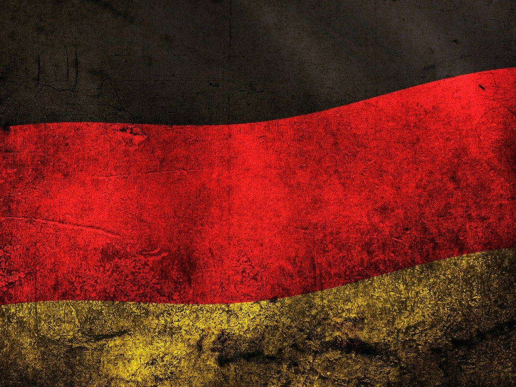 Das Germany Flag Wallpaper 1024x768