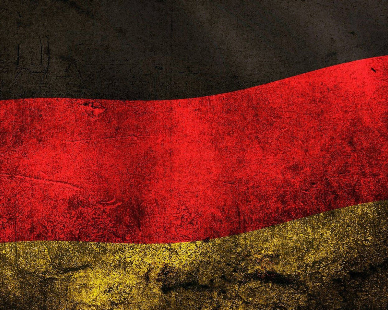 Обои Germany Flag 1280x1024