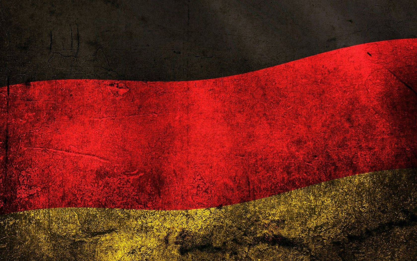 Обои Germany Flag 1680x1050