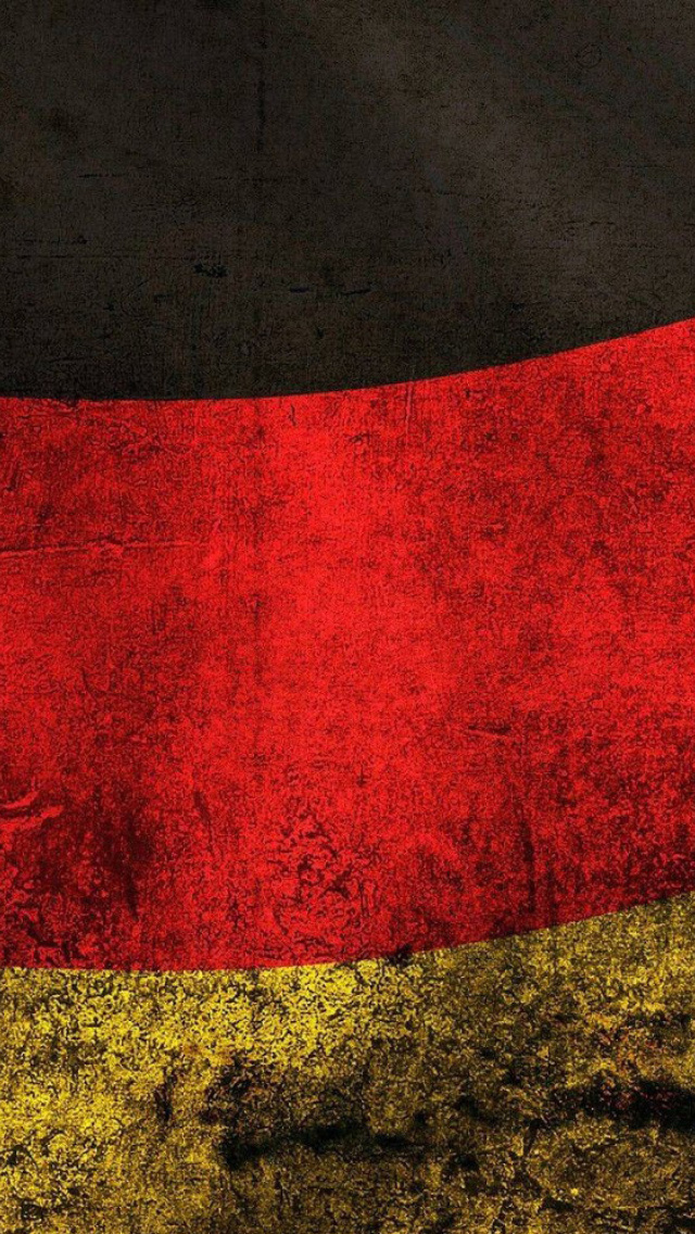 Das Germany Flag Wallpaper 640x1136